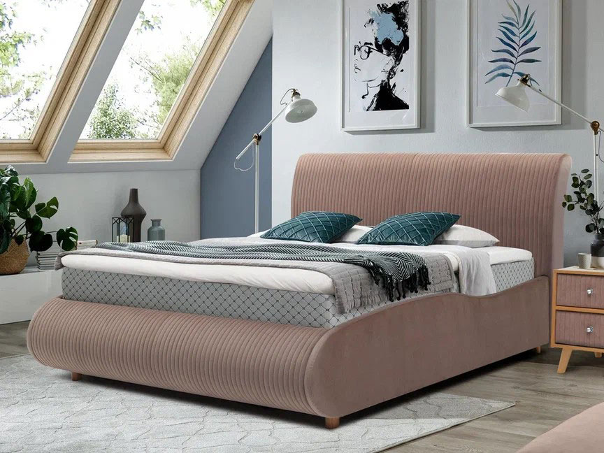 Кровать Нефертити 1800 с под. механизмом, какао №8 купить в Москве Кровать Нефертити 1800 с под. механизмом, какао №8 купить в Москве