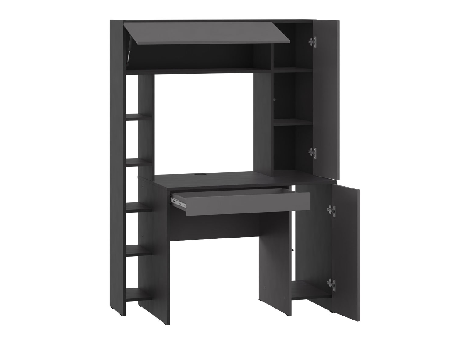 Стол компьютерный Комфорт 12.71 Антрацит / Темно-серый купить в Москве