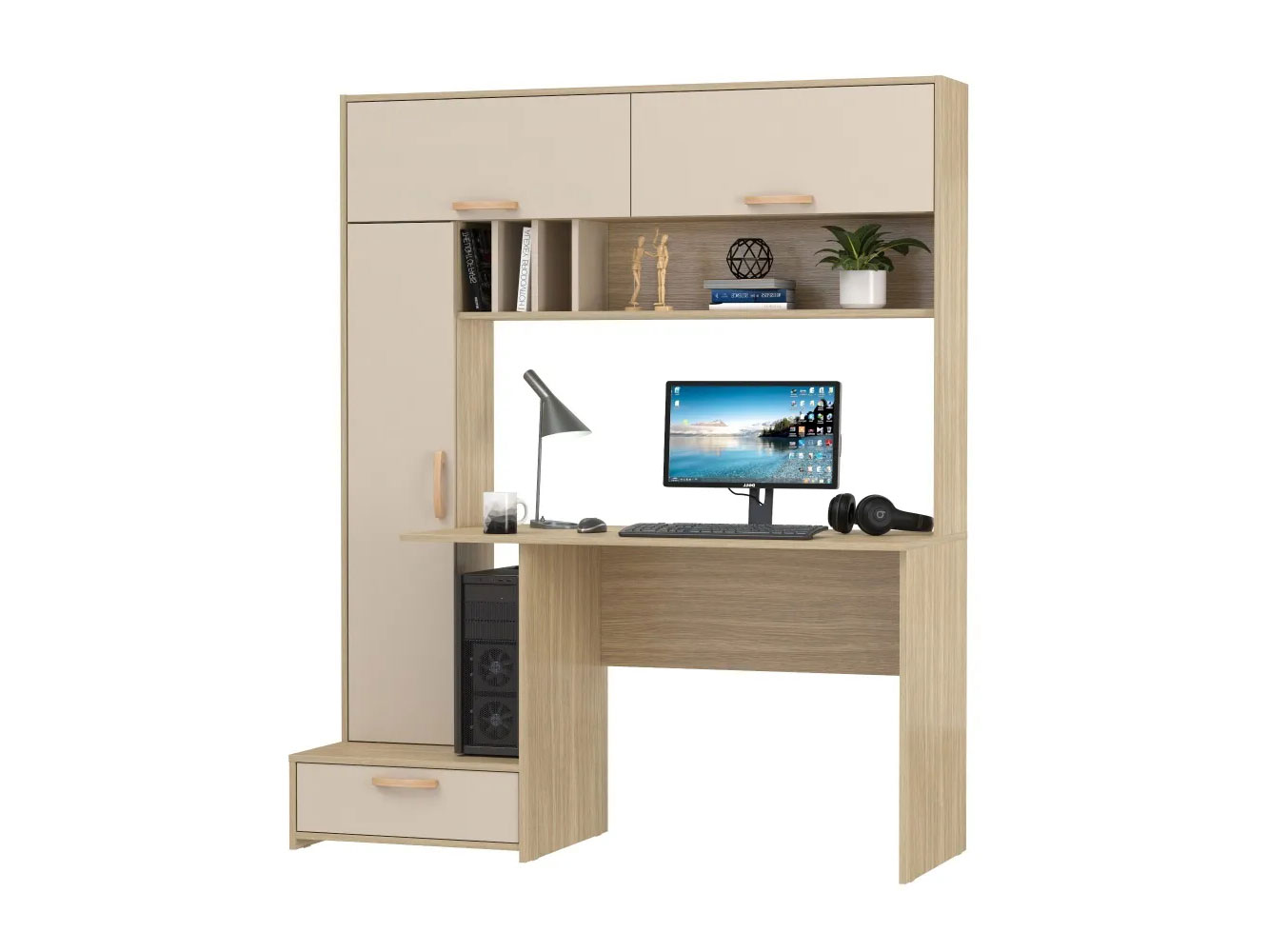 Стол письменный Лайт 03.243 H Плэйн / Сатин купить в Москве