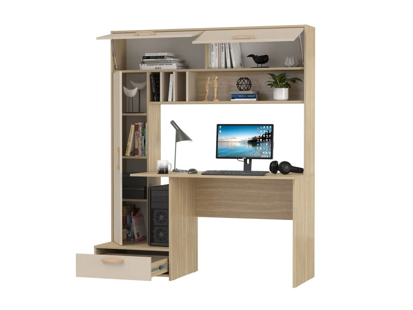 Стол письменный Лайт 03.243 H Плэйн / Сатин купить в Москве