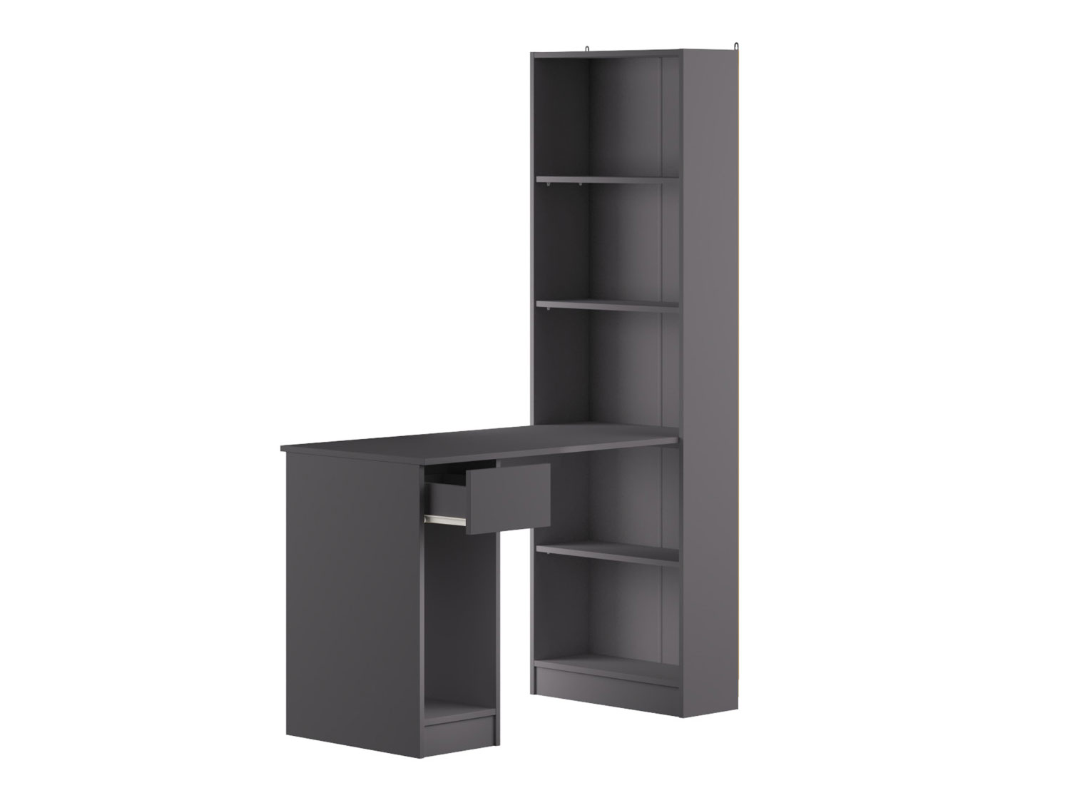 Стол-шкаф Лайт 10.01 Темно-серый купить в Москве