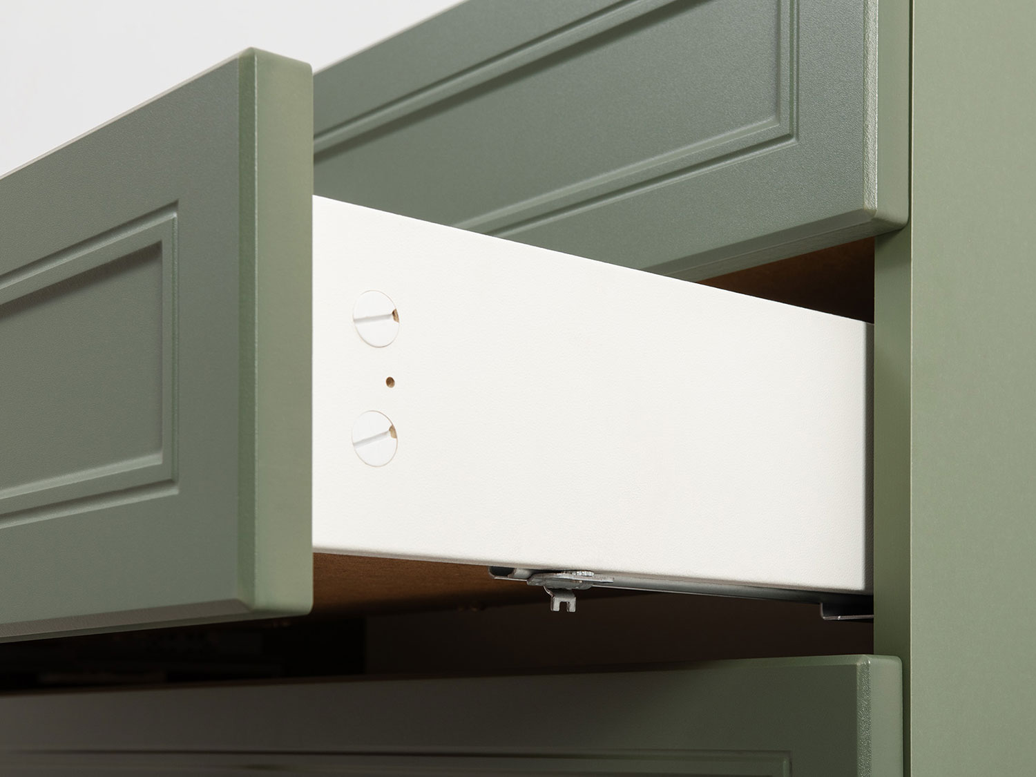 Комод Марион 16.249, Дымчатый зеленый / Олива шагрень купить в Москве