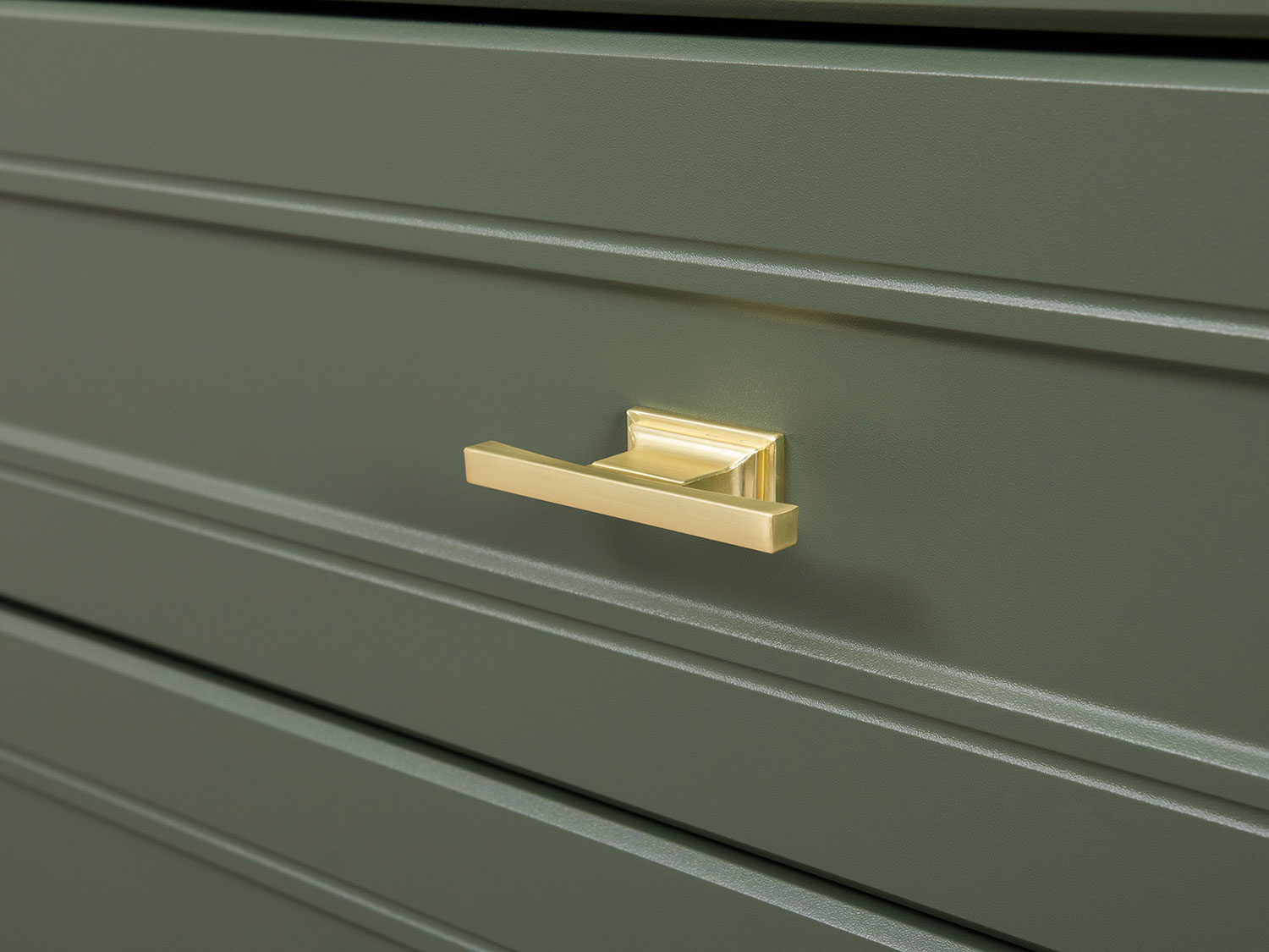 Комод Марион 16.249, Дымчатый зеленый / Олива шагрень купить в Москве