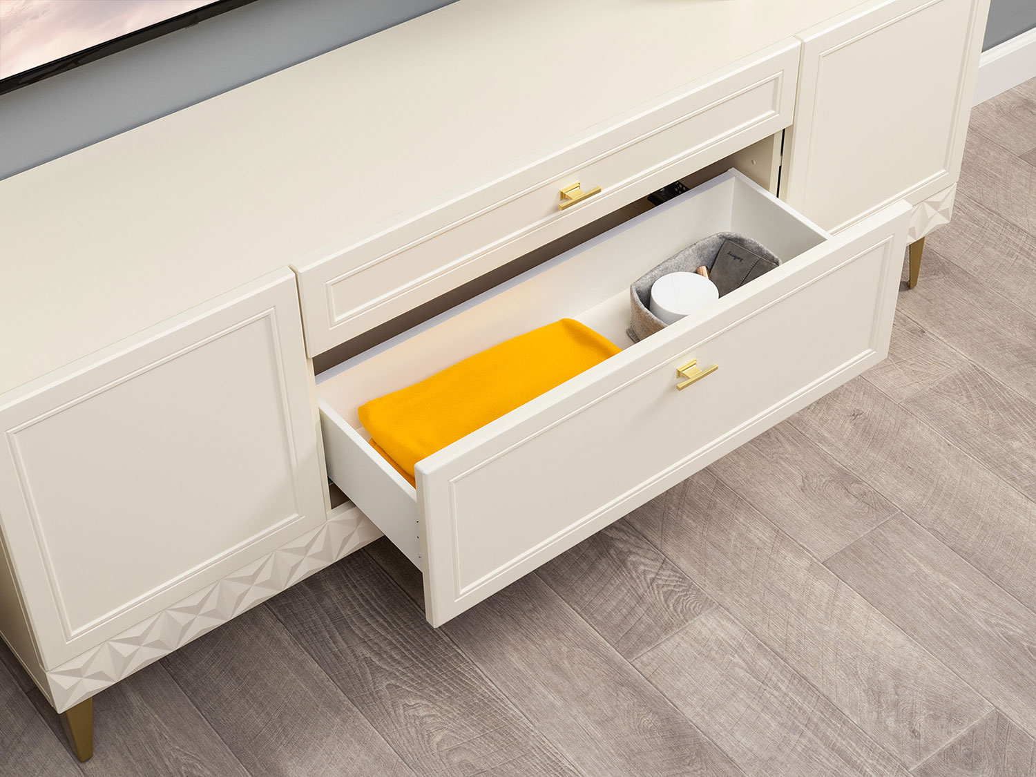 Тумба Марион 16.167, Слоновая кость купить в Москве