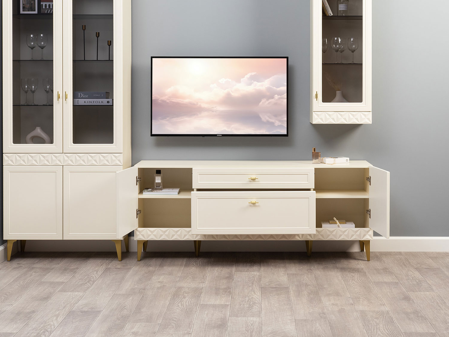 Тумба Марион 16.167, Слоновая кость купить в Москве