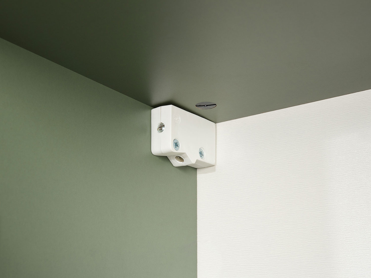 Шкаф навесной Марион 16.334, Дымчатый зеленый / Олива шагрень купить в Москве