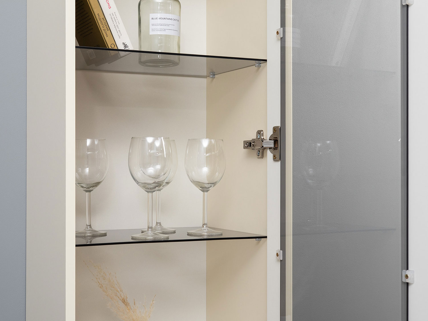 Шкаф навесной Марион 16.334, Слоновая кость купить в Москве