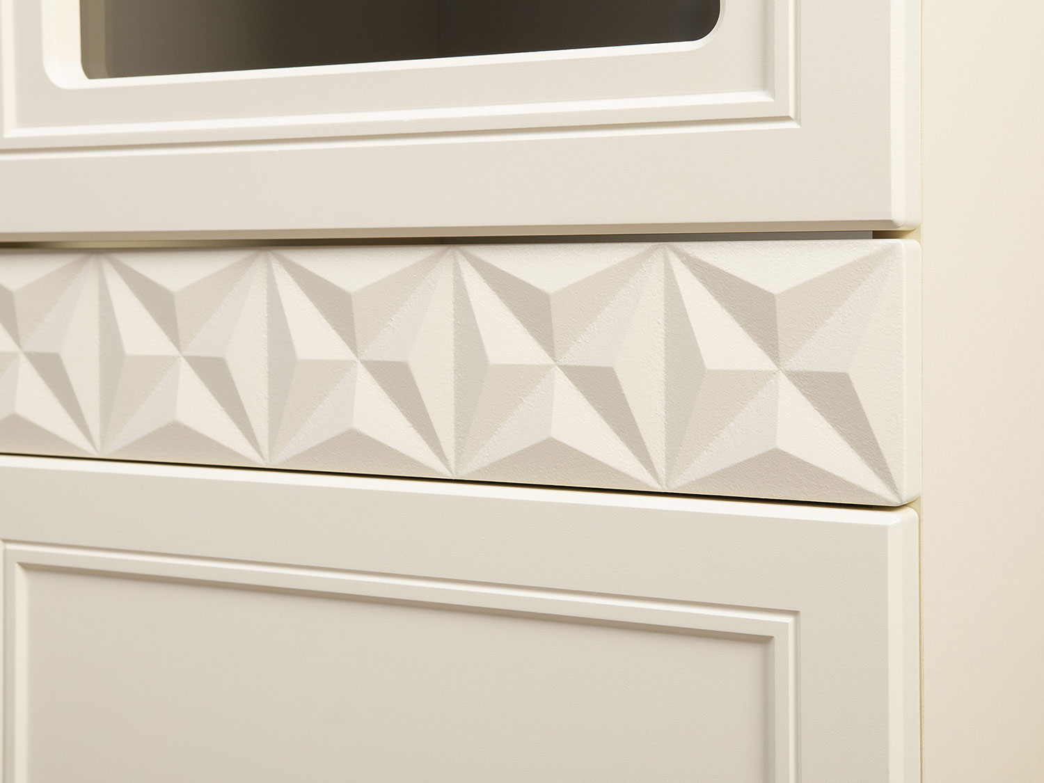 Шкаф-витрина Марион 16.397.01, Слоновая кость купить в Москве