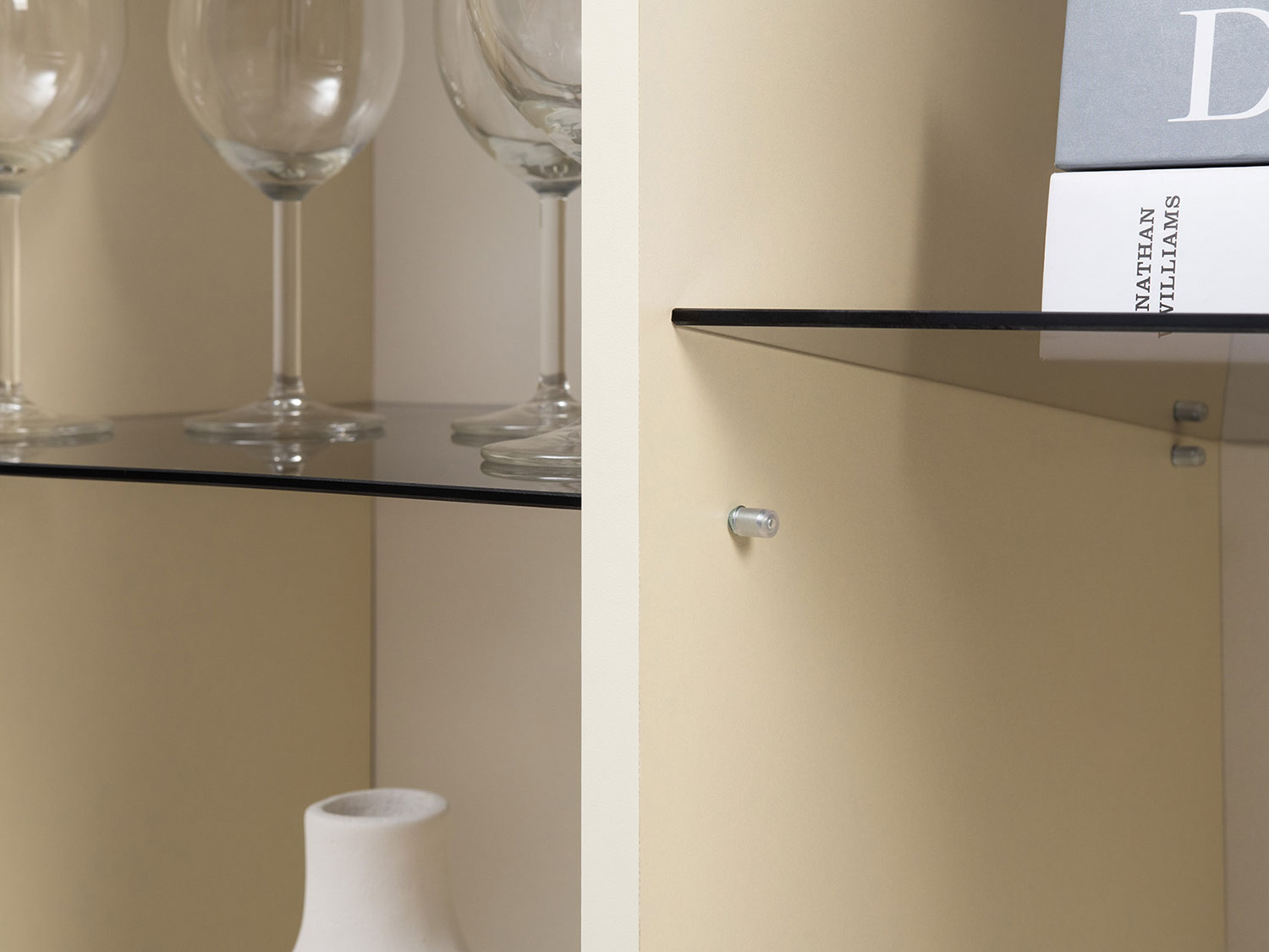 Шкаф-витрина Марион 16.397.02, Слоновая кость купить в Москве