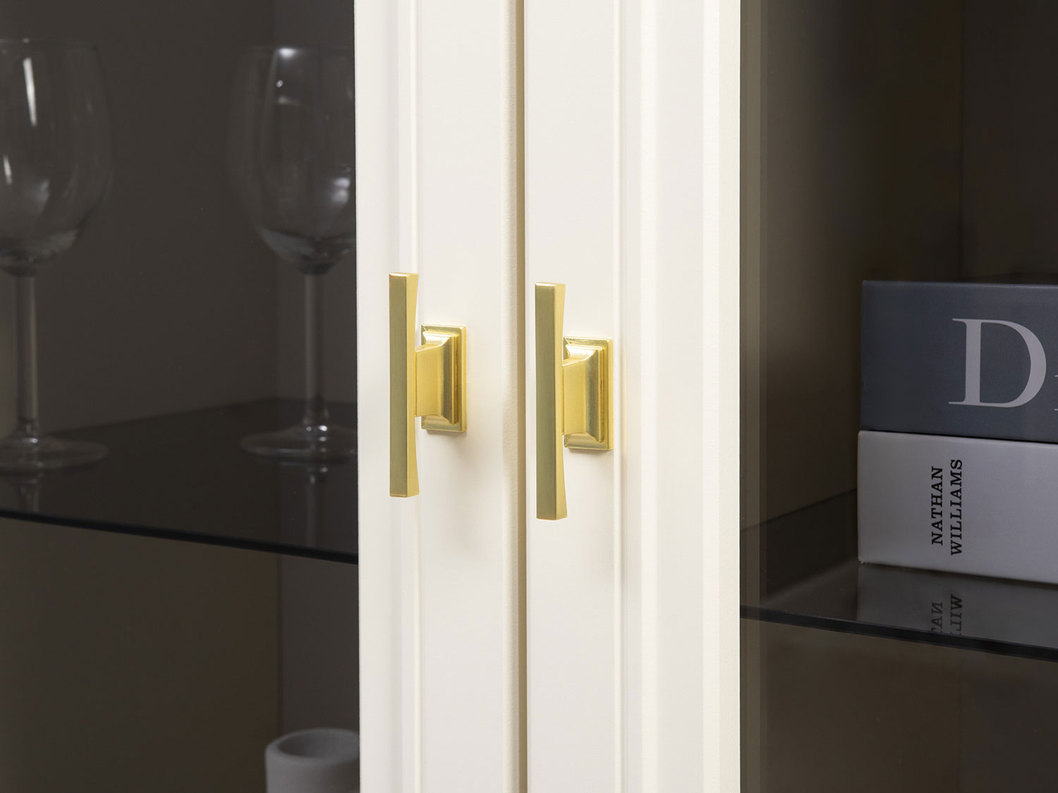 Шкаф-витрина Марион 16.397.02, Слоновая кость купить в Москве