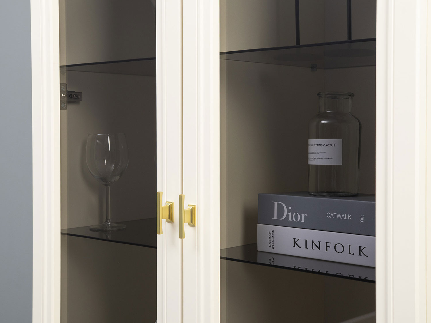 Шкаф-витрина Марион 16.397.02, Слоновая кость купить в Москве