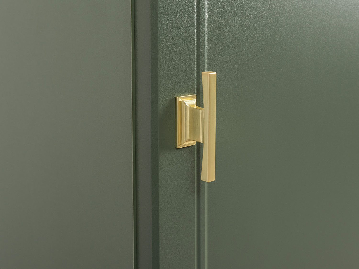 Шкаф-пенал Марион 16.333.01, Дымчатый зеленый / Олива шагрень купить в Москве