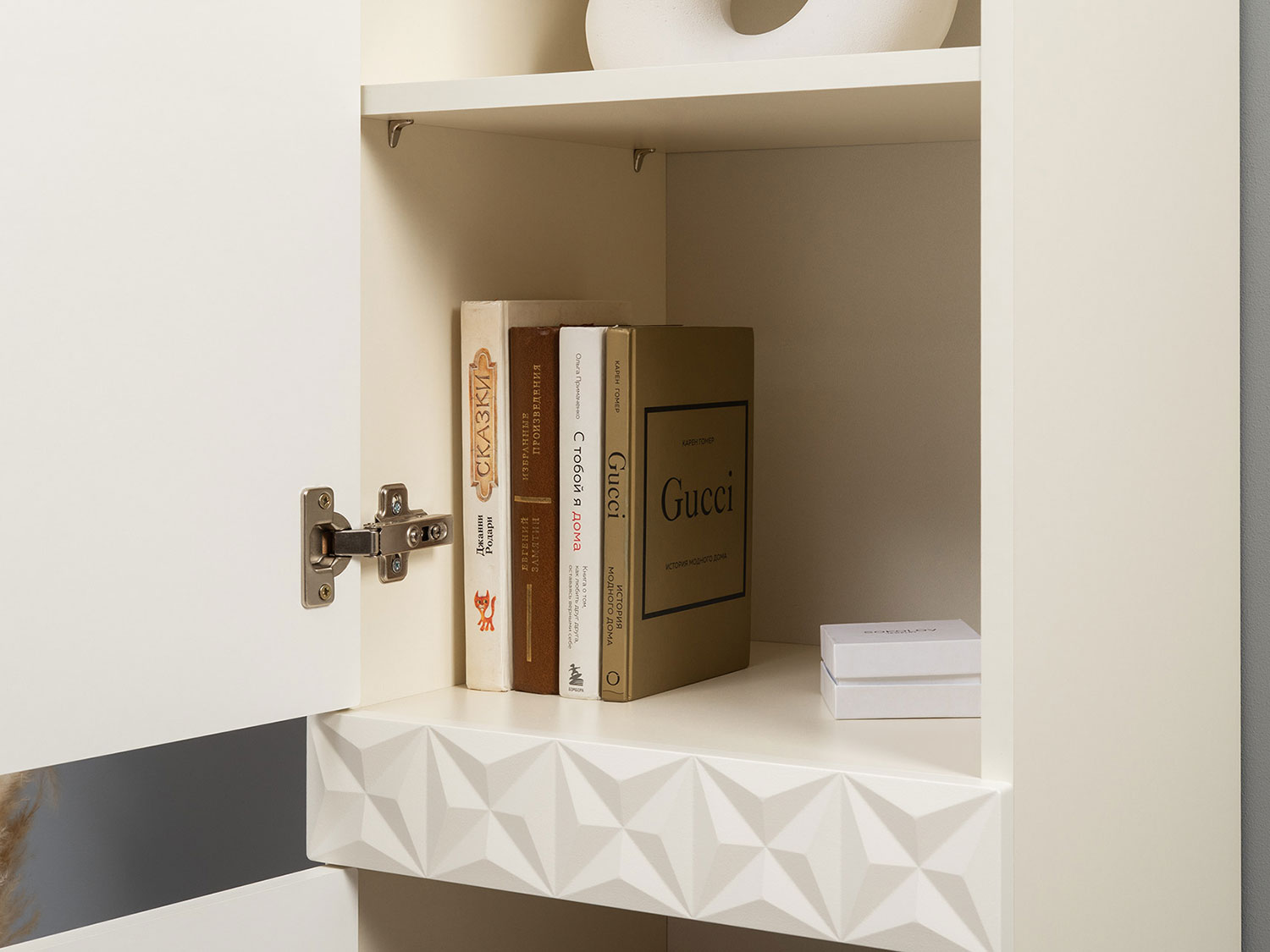 Шкаф-пенал Марион 16.333.01, Слоновая кость купить в Москве