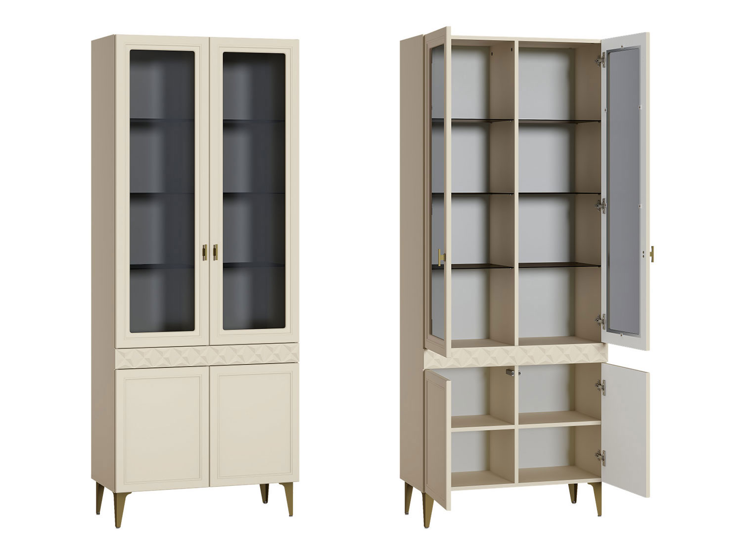 Гостиная Марион Комплект 3, Слоновая кость купить в Москве