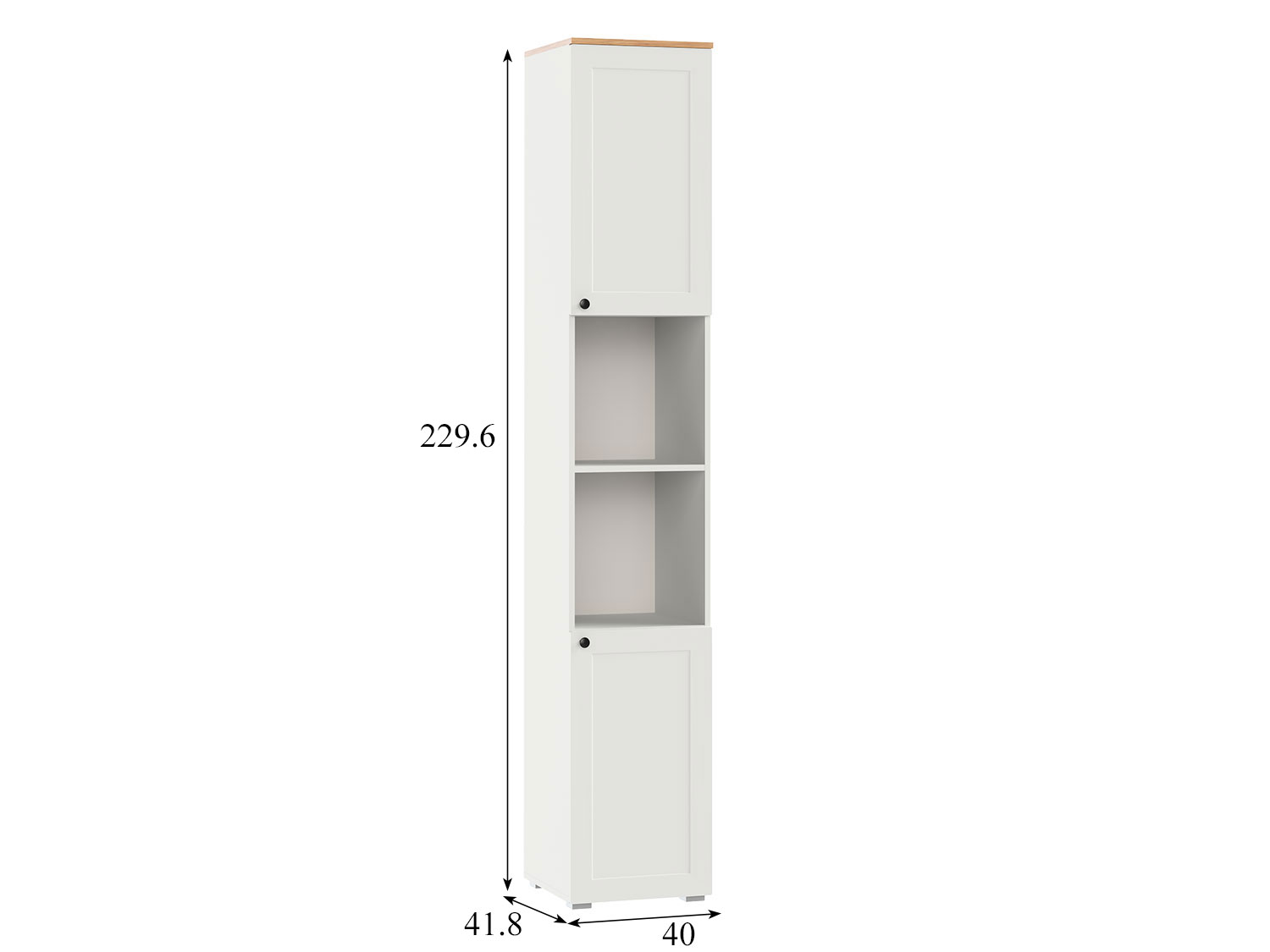 Стеллаж Остин 16.427, Белый шагрень/Дуб Золотой CRAFT купить в Москве