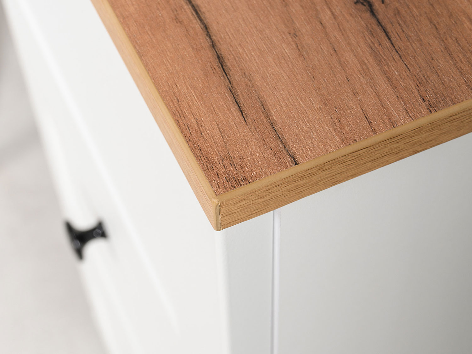 Стол письменный Остин 12.159, Белый шагрень/Дуб Золотой CRAFT купить в Москве