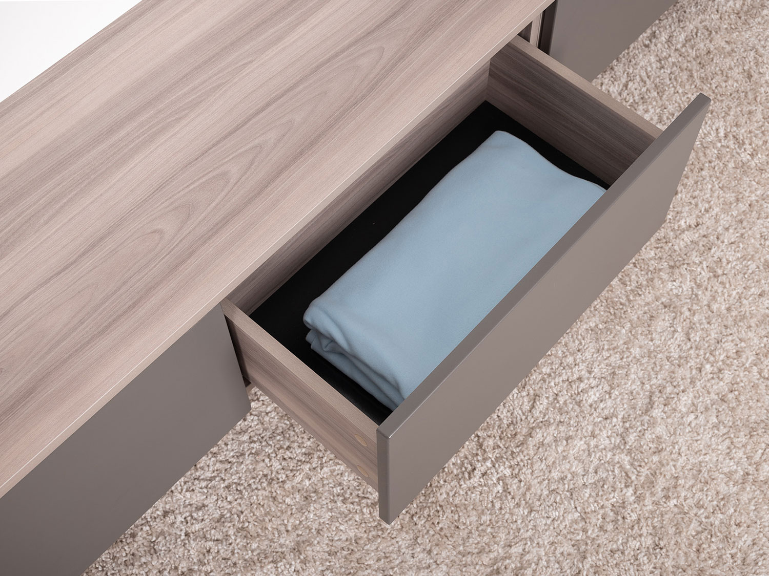 Тумба под ТВ Роквуд 16.54.02, Эмили Блаш + Графит мягкая шагрень купить в Москве