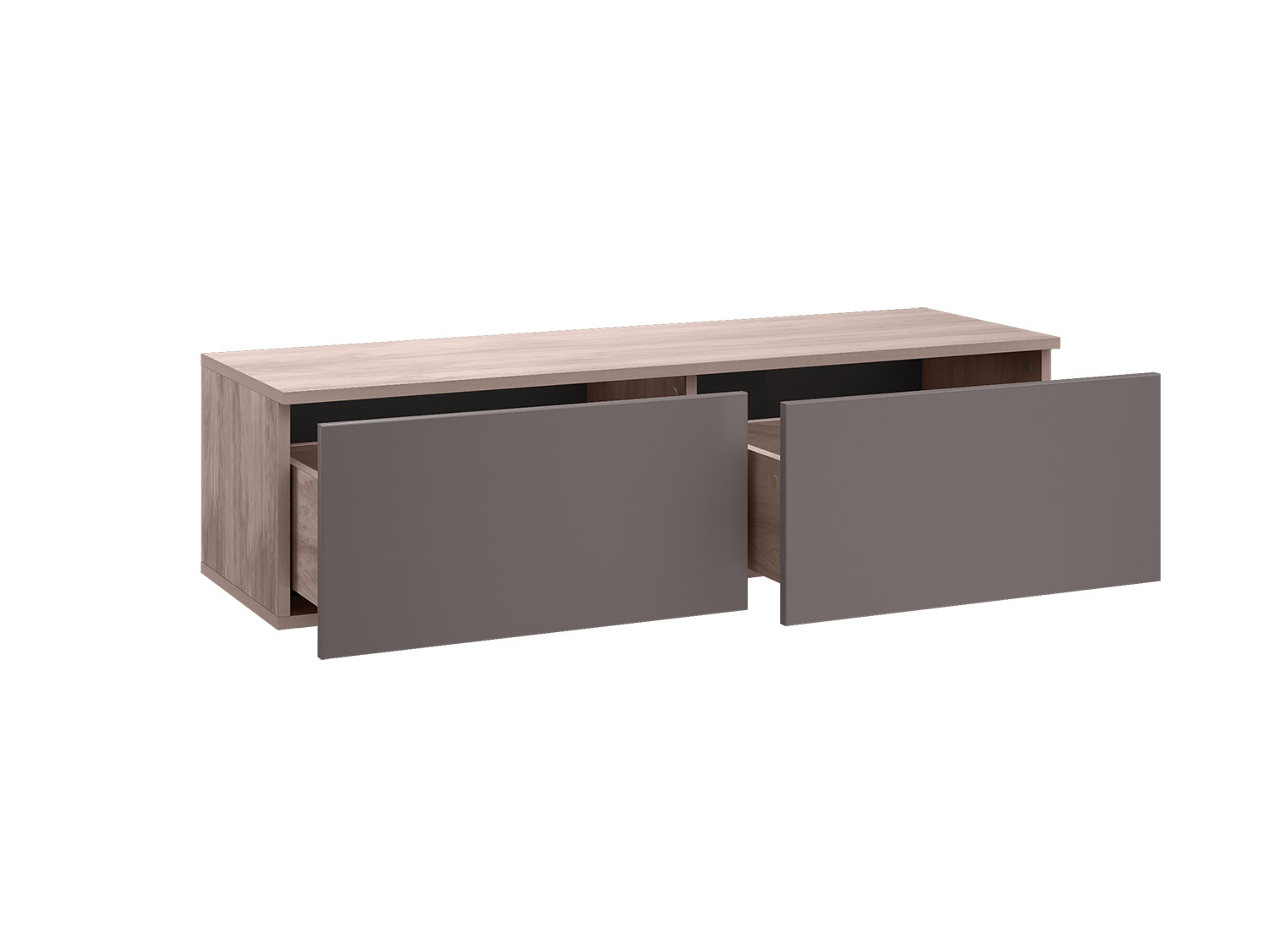 Тумба под ТВ Роквуд 16.54.02, Эмили Блаш + Графит мягкая шагрень купить в Москве