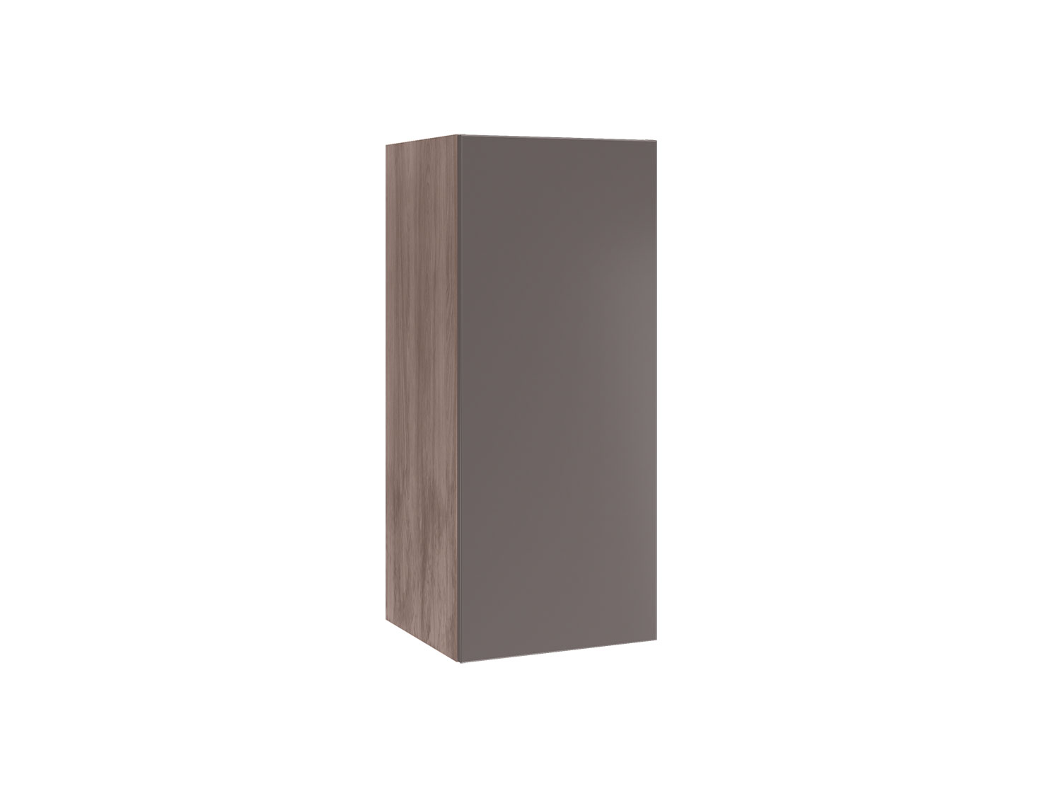 Шкаф навесной Роквуд 16.322.01, Эмили Блаш + Графит мягкая шагрень купить в Москве