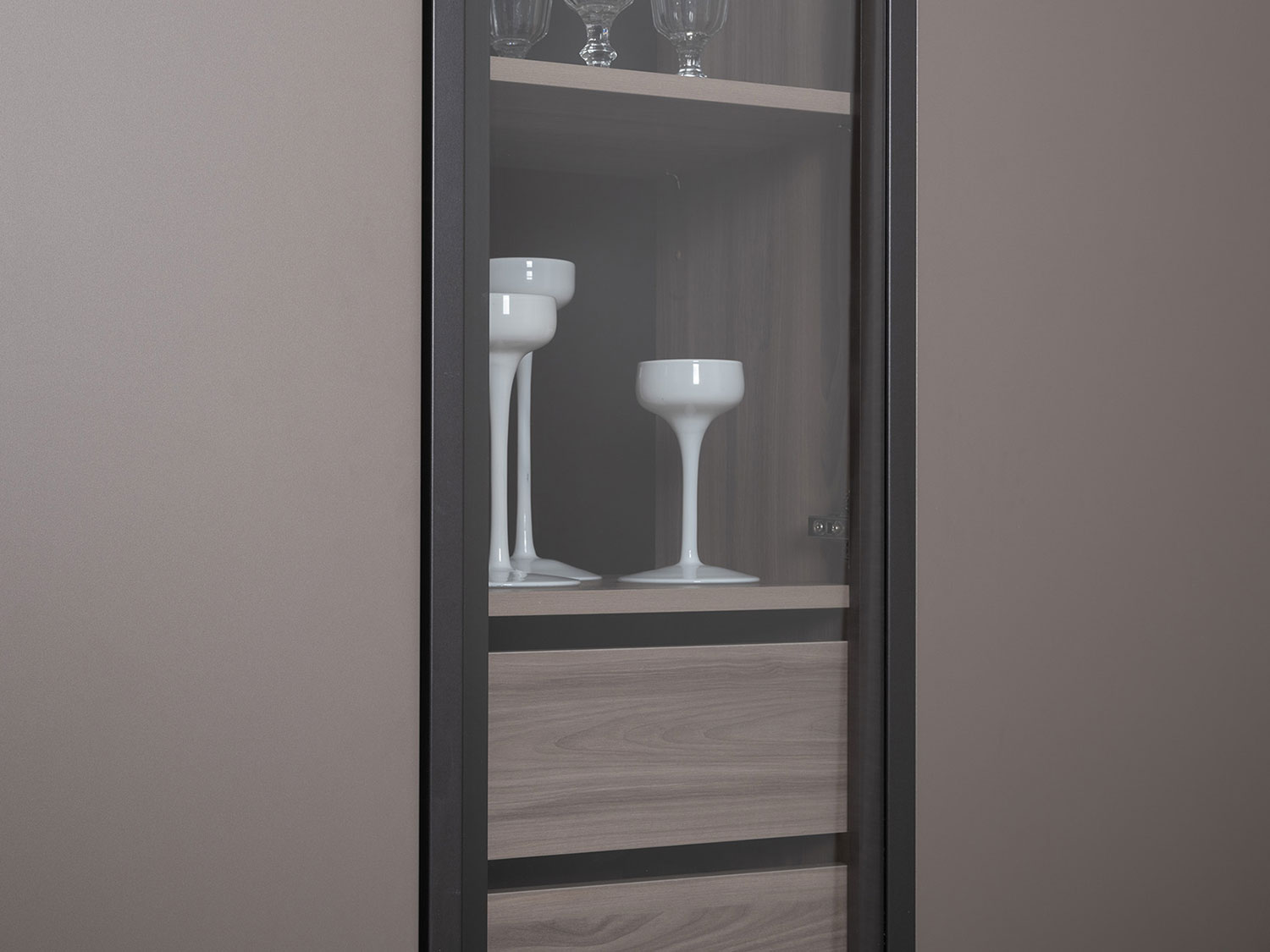 Шкаф-витрина Роквуд 16.322.04 купить в Москве