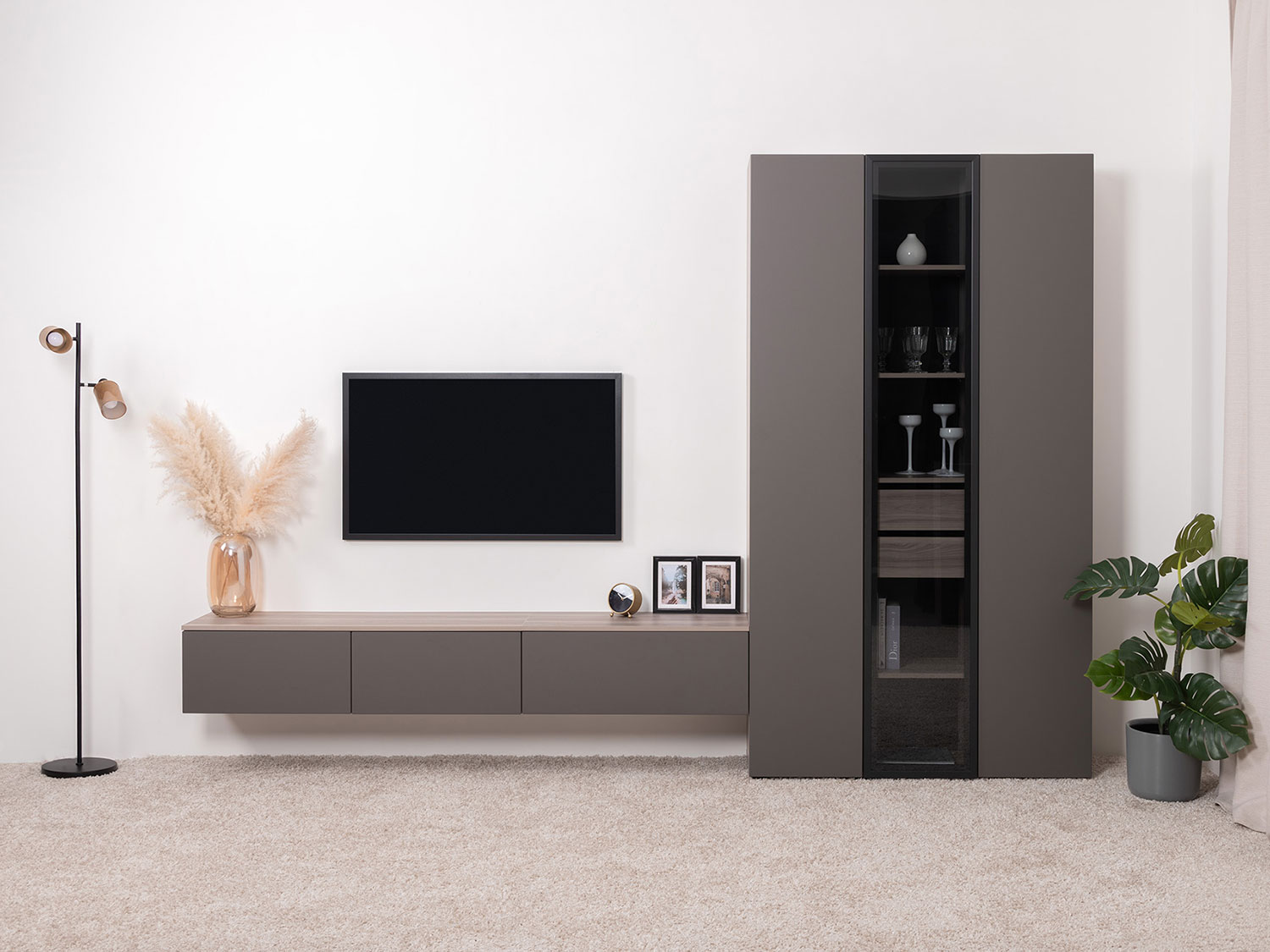 Шкаф-витрина Роквуд 16.322.04 купить в Москве