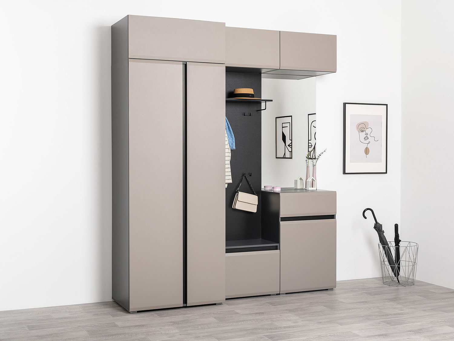 Шкаф двустворчатый Сидней 16.367.02 купить в Москве