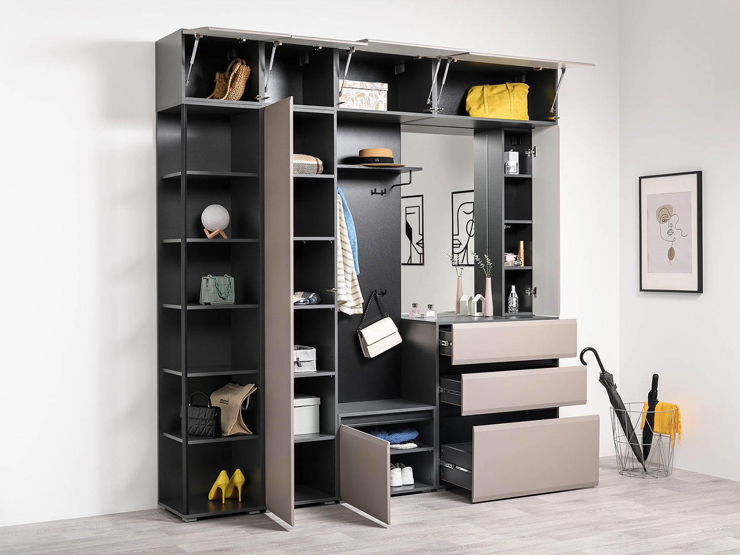 Шкаф навесной Сидней 16.314.04 купить в Москве