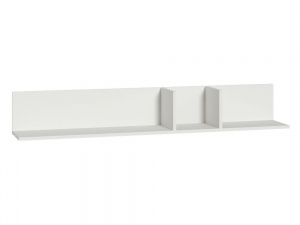 Полка Эйр 16.490, белый шагрень