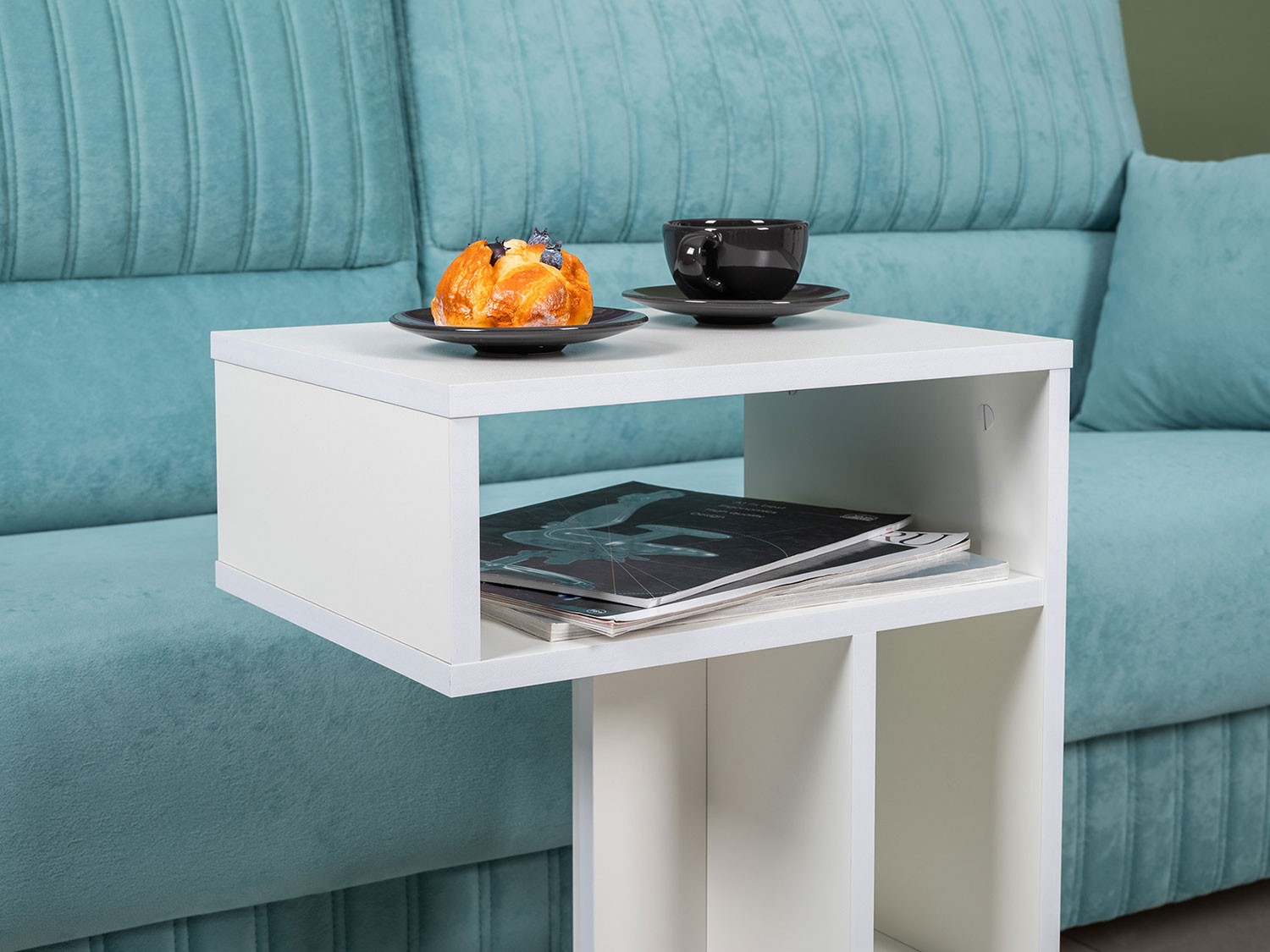 Стол Эйр 12.114, белый шагрень купить в Москве