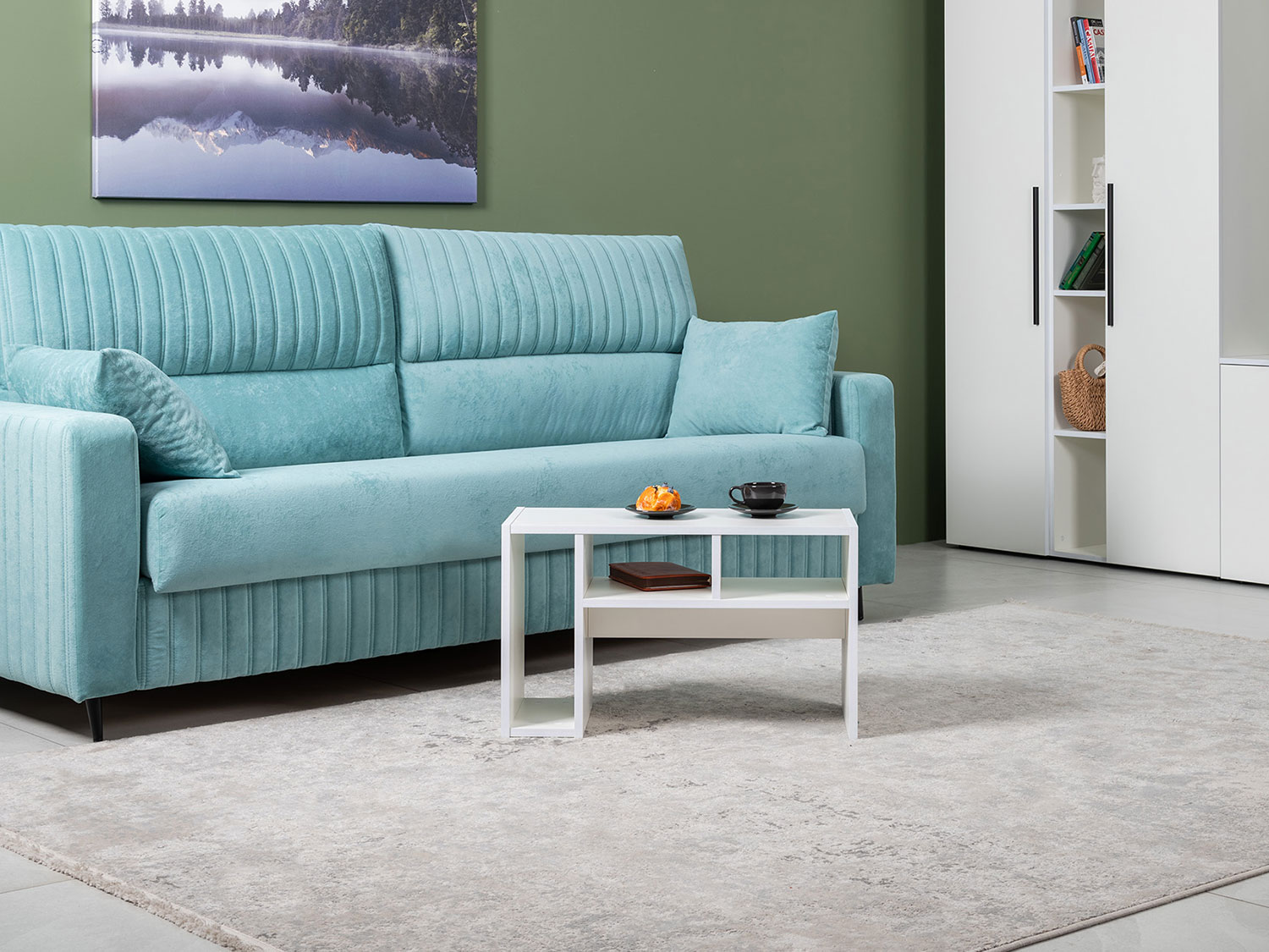 Стол Эйр 12.114, белый шагрень купить в Москве