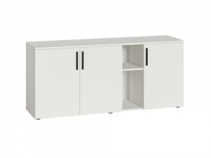 Тумба под ТВ Эйр 16.55, белый шагрень