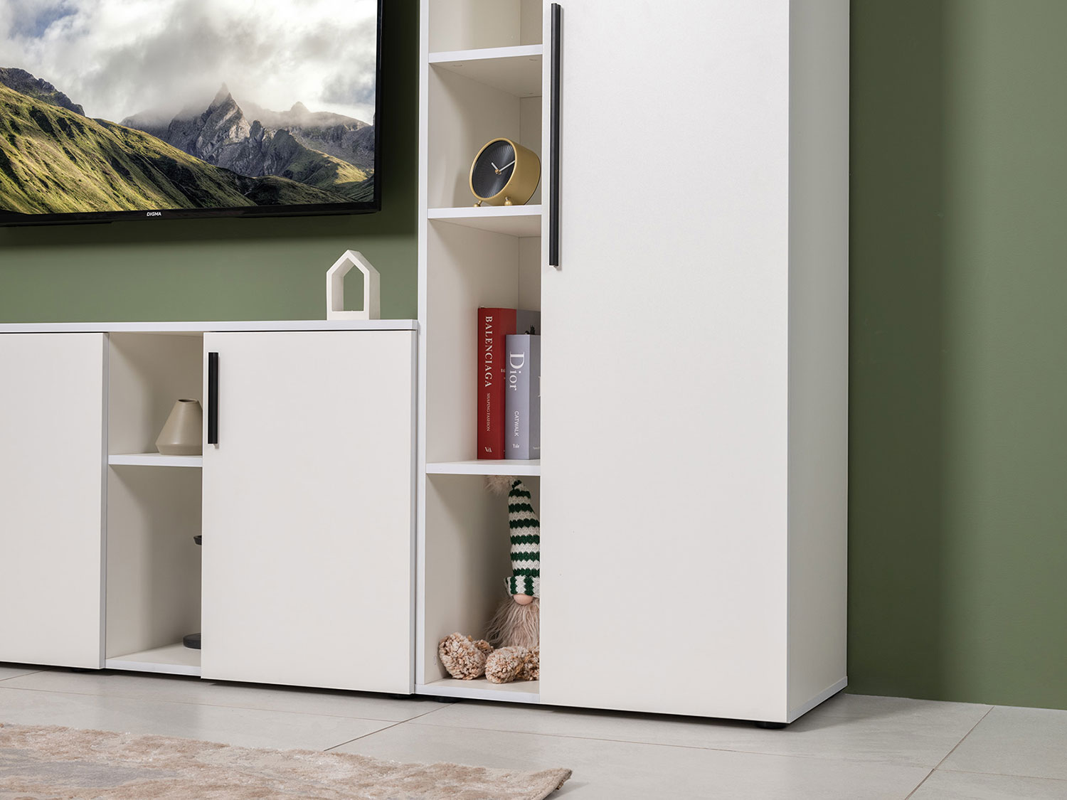 Шкаф Эйр 16.324.02, белый шагрень купить в Москве