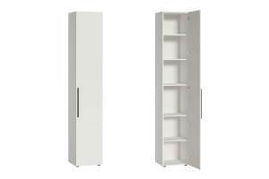 Шкаф-пенал Эйр 16.324.01, белый шагрень