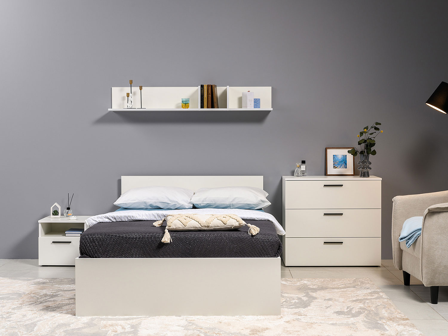 Комод Эйр 16.242, белый шагрень купить в Москве