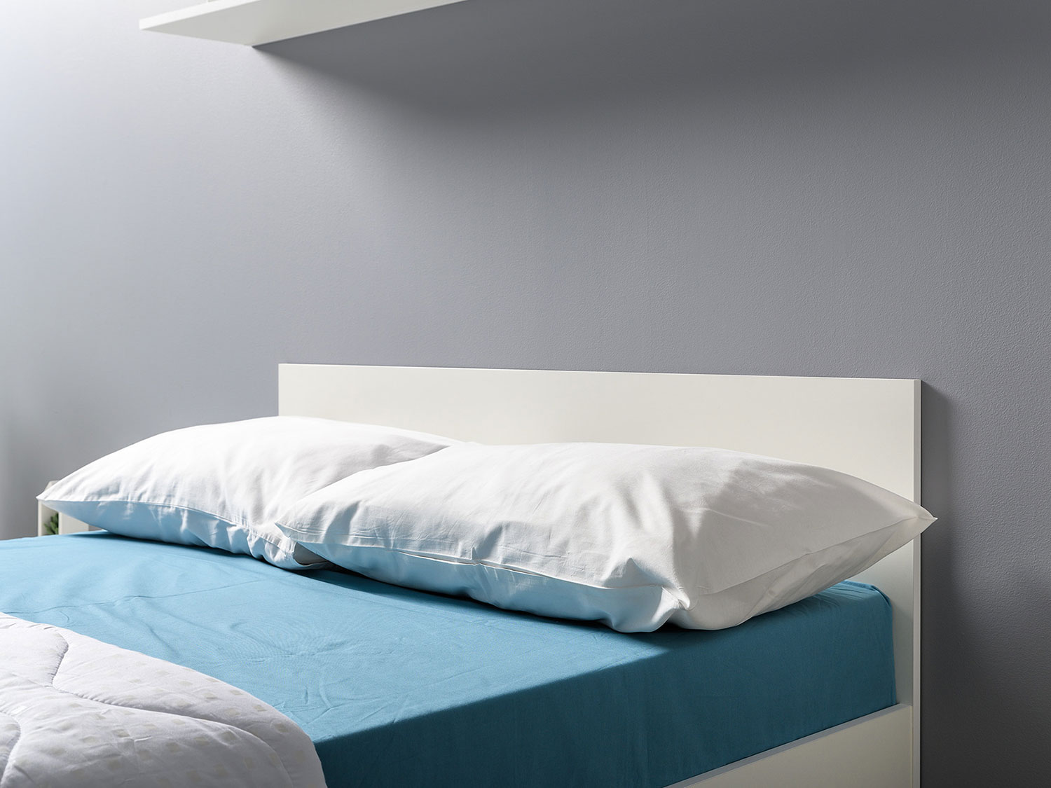 Кровать Эйр 11.46.01 с ортопедическим основанием (1200), белый шагрень купить в Москве