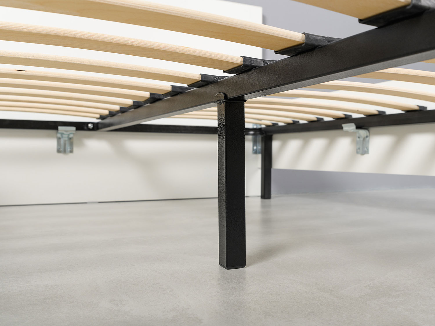 Кровать Эйр 11.46.02 с ортопедическим основанием (1600), белый шагрень купить в Москве