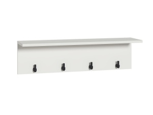 Вешалка Эйр 16.551.01, белый шагрень