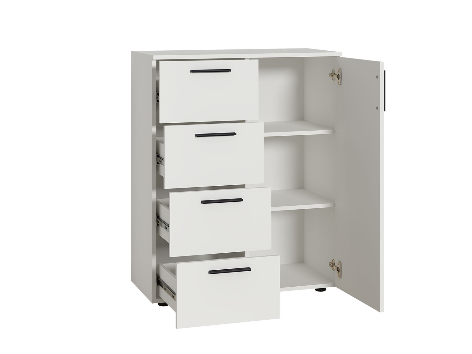 Прихожая Эйр Комплект 1, белый шагрень купить в Москве