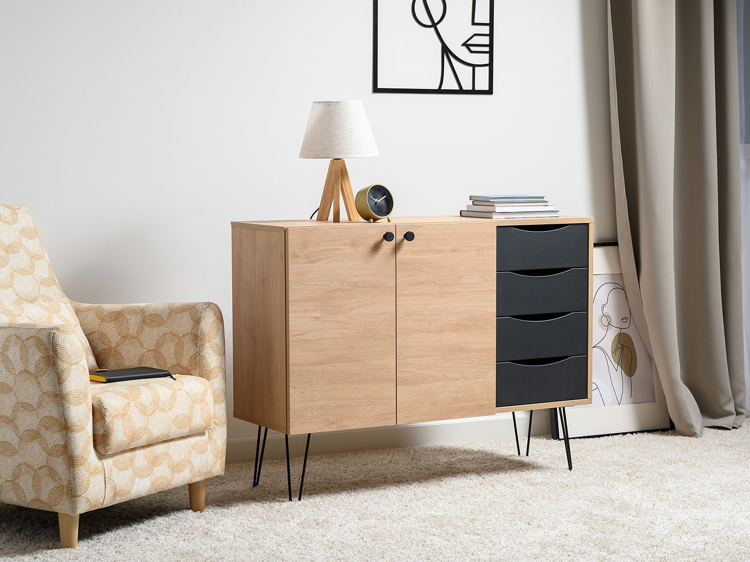 Комод Брюс 16.233 купить в Москве