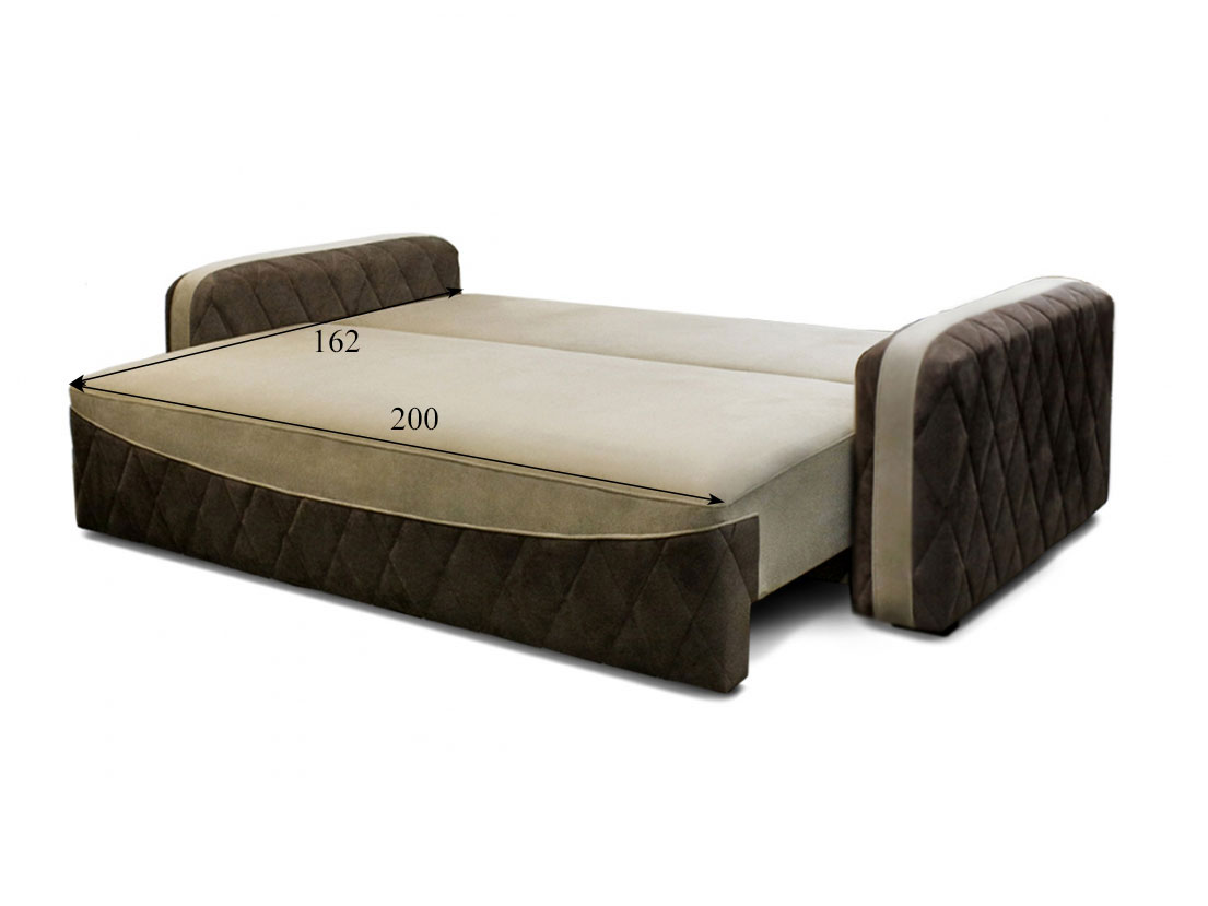 Диван раскладной Ричард, 200х162, еврокнижка, независимые пружины купить в Москве