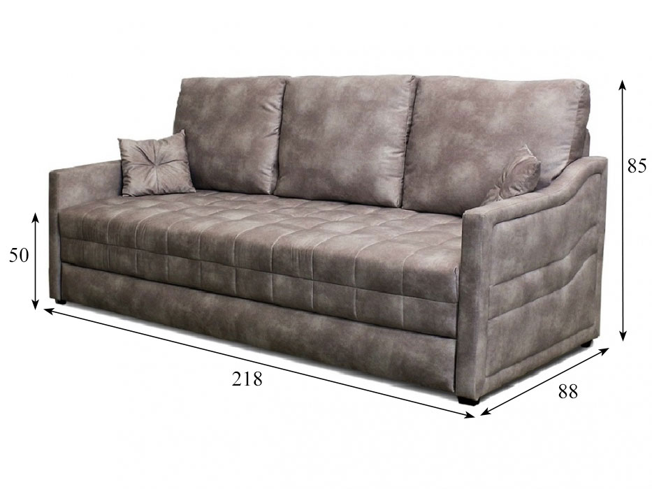 Диван раскладной Грейс, 200х155, еврософа, независимые пружины купить в Москве