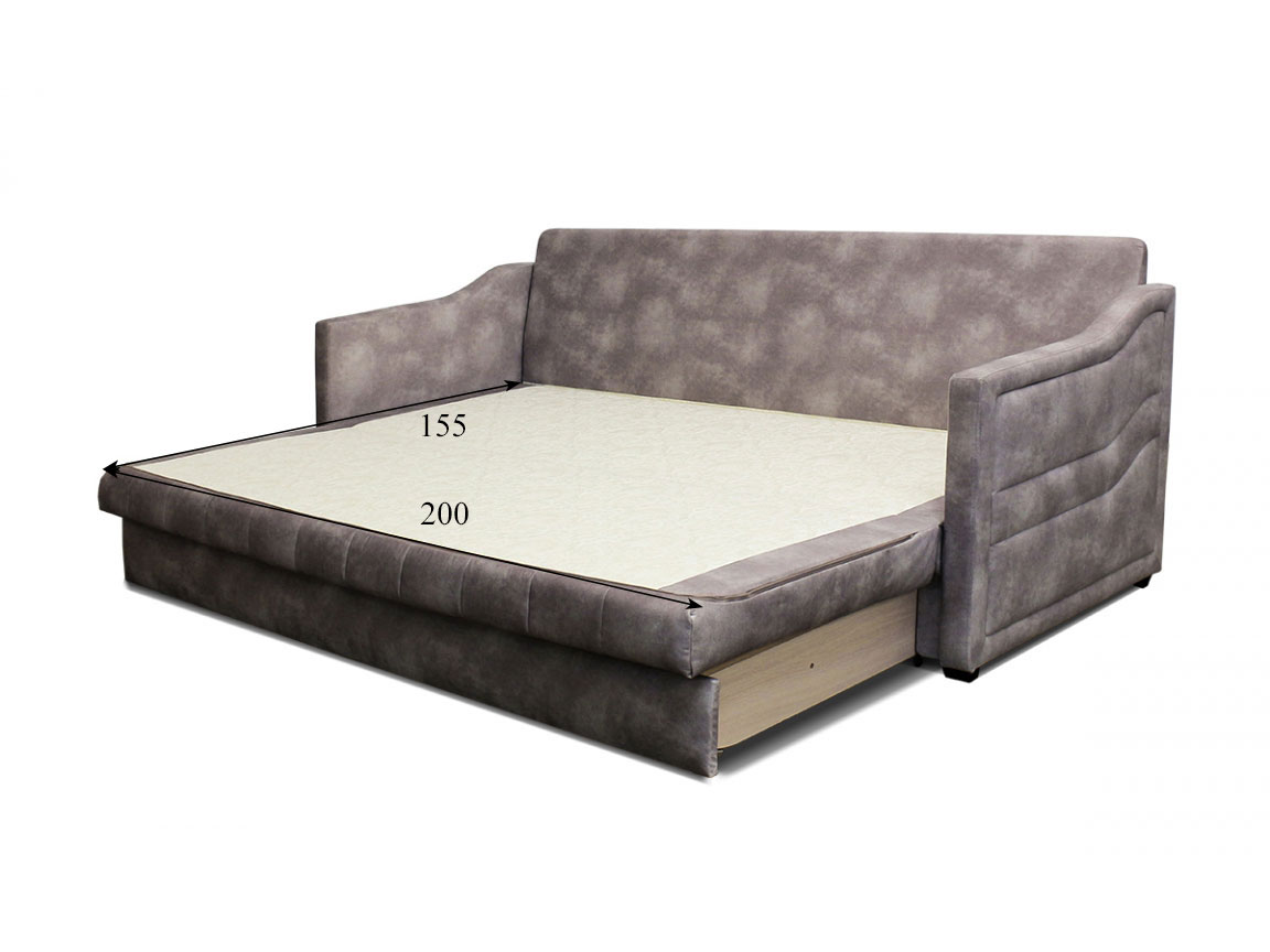 Диван раскладной Грейс, 200х155, еврософа, независимые пружины купить в Москве