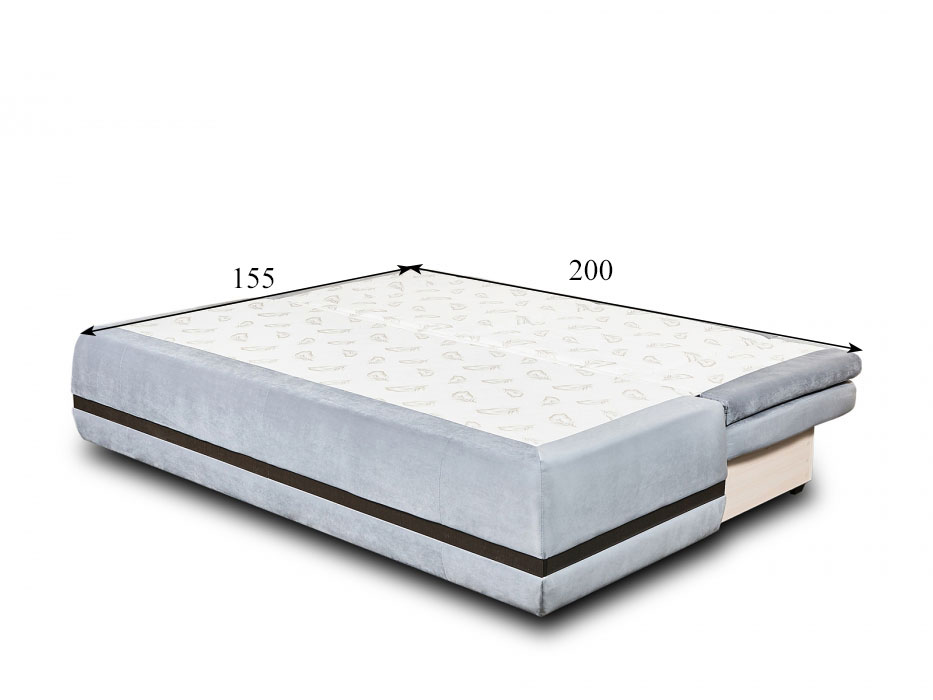 Диван раскладной Твигги Н, 200х155, еврокнижка, независимые пружины купить в Москве