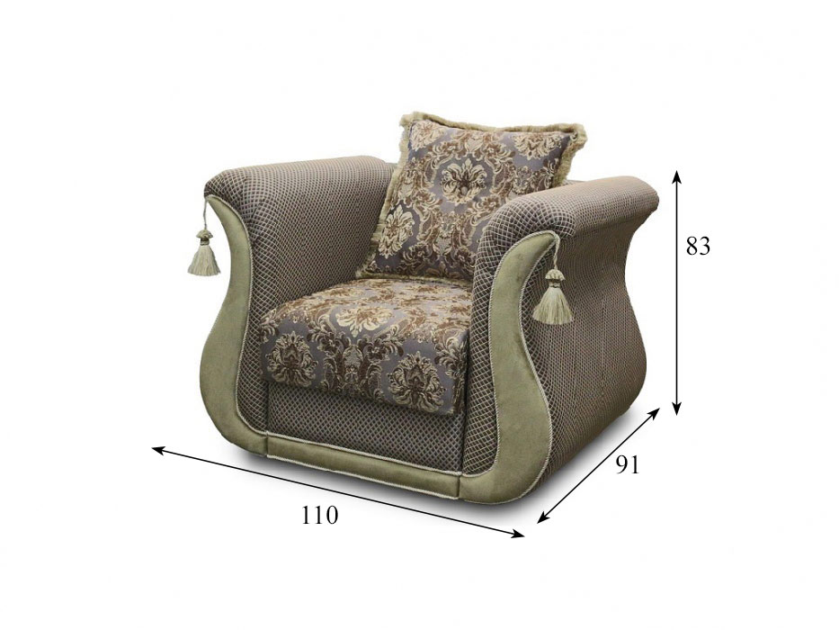 Кресло для отдыха Олимп, независимые пружины купить в Москве