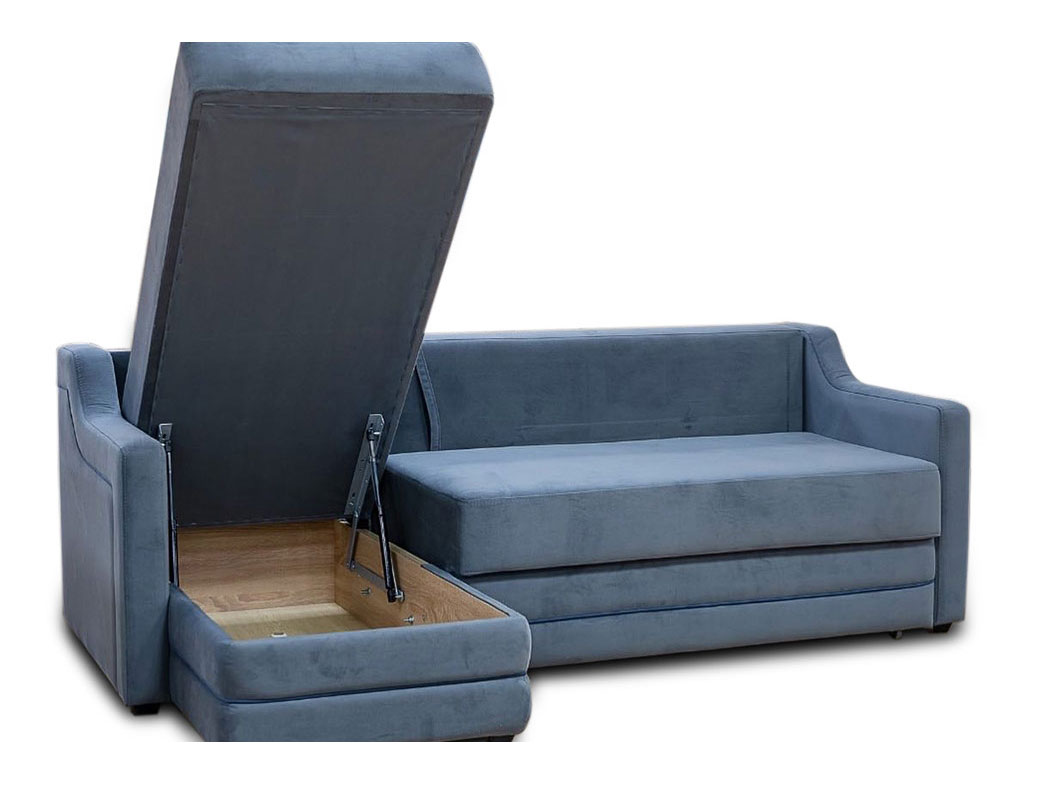 Угловой диван Йорк, 195х140, еврокнижка, независимые пружины купить в Москве