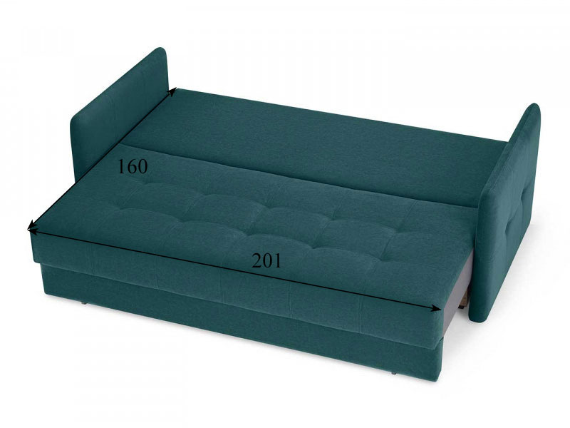 Диван раскладной Биг-Бен, 201х160, еврокнижка, независимые пружины купить в Москве