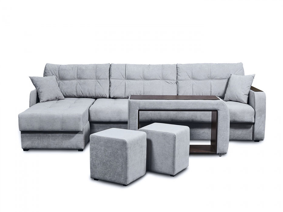 Угловой диван Трио Лонг, 272х156, пантограф, независимые пружины купить в Москве