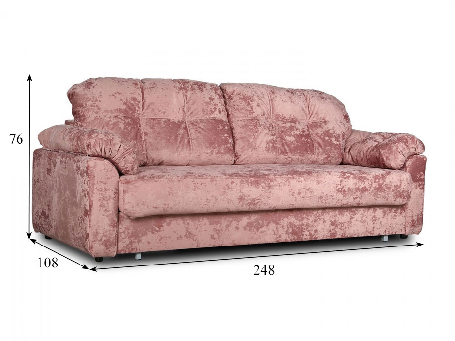 Диван раскладной Вегас 3 Рич, 200х150, пантограф, независимые пружины купить в Москве