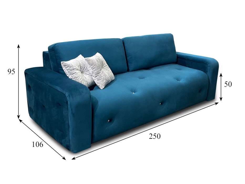 Диван раскладной Николь, 200х160, пантограф, независимые пружины купить в Москве