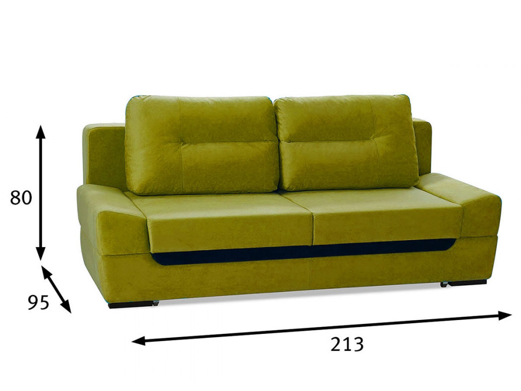 Диван раскладной Бохо, 200х150, еврокнижка, независимые пружины купить в Москве